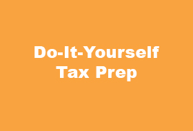 Do-It-Yourself DIY Tax Prep