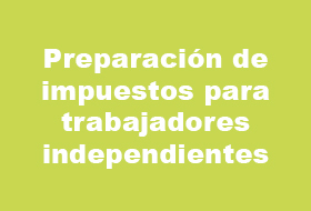 Preparacion de impuestos para trabajadores independientes